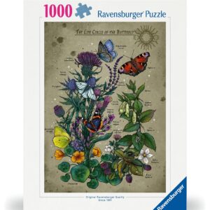 Пазл Ravensburger "Життєве коло метелика" (1000 елементів) купити