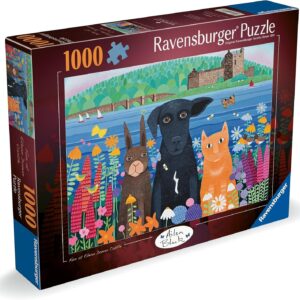 Пазл Ravensburger "Звірята і замок" (1000 елементів) купити