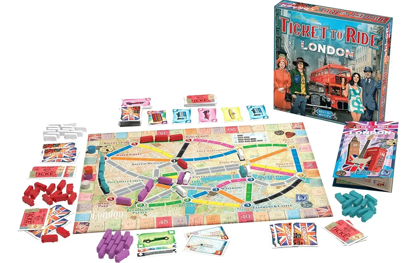 Настільна гра "Ticket to Ride: London" - Зображення 2