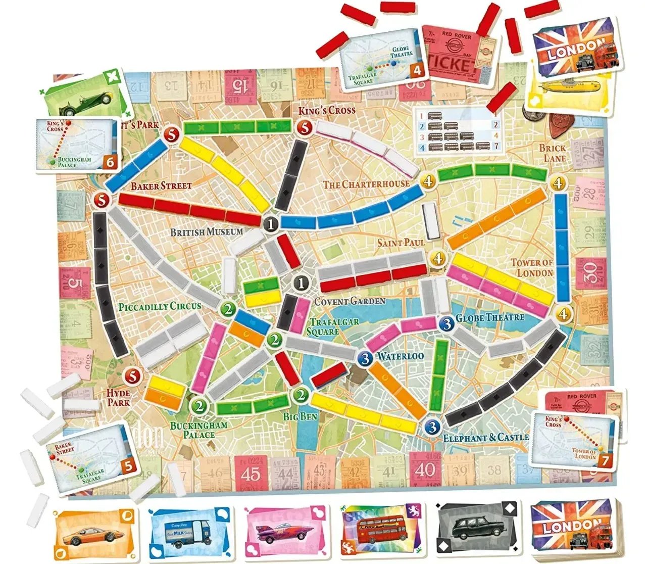 Настільна гра "Ticket to Ride: London" - Зображення 4