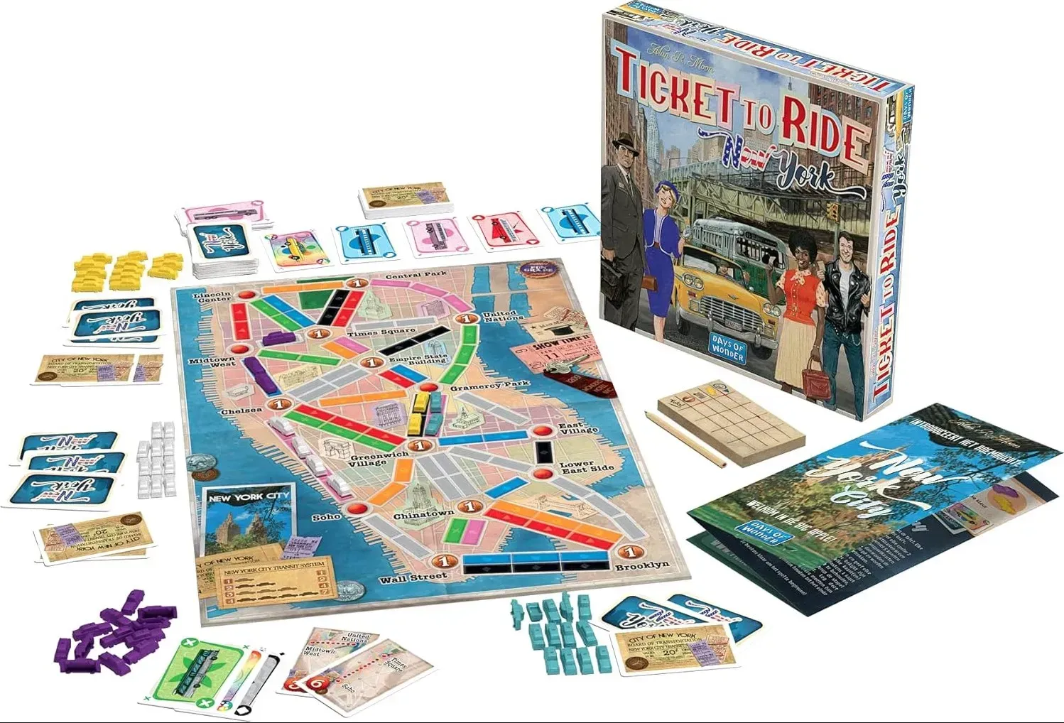 Настільна гра "Ticket to Ride: New York" - Зображення 3