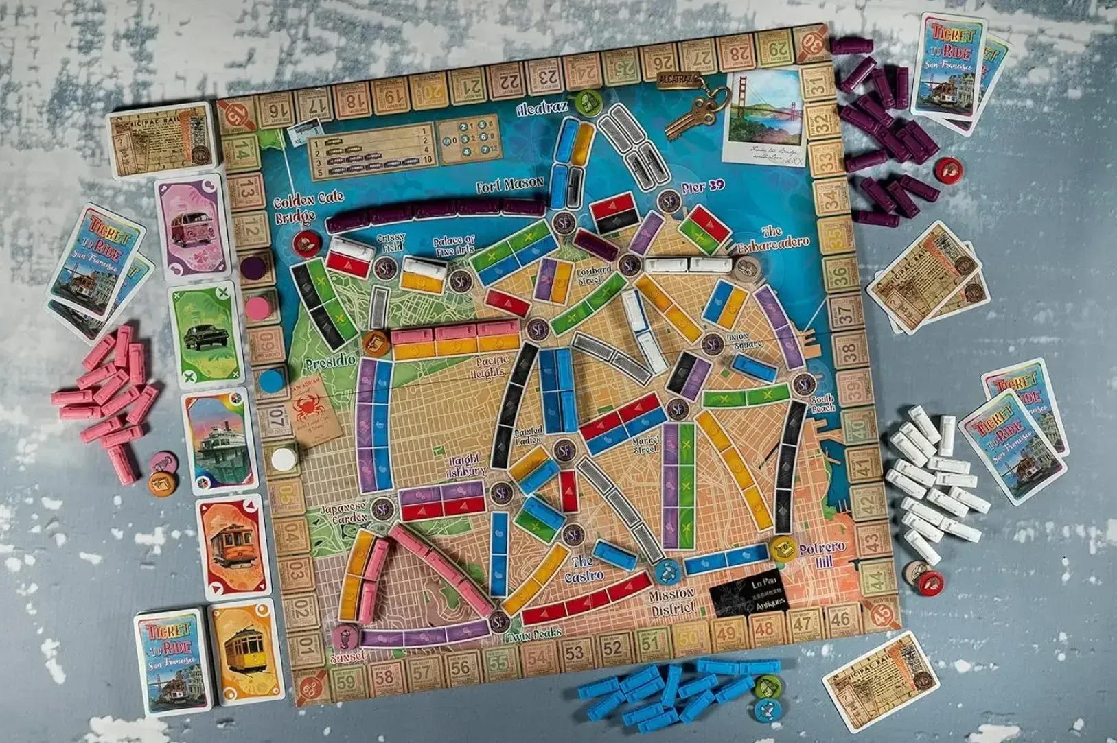 Настільна гра "Ticket to Ride: San Francisco" - Зображення 4