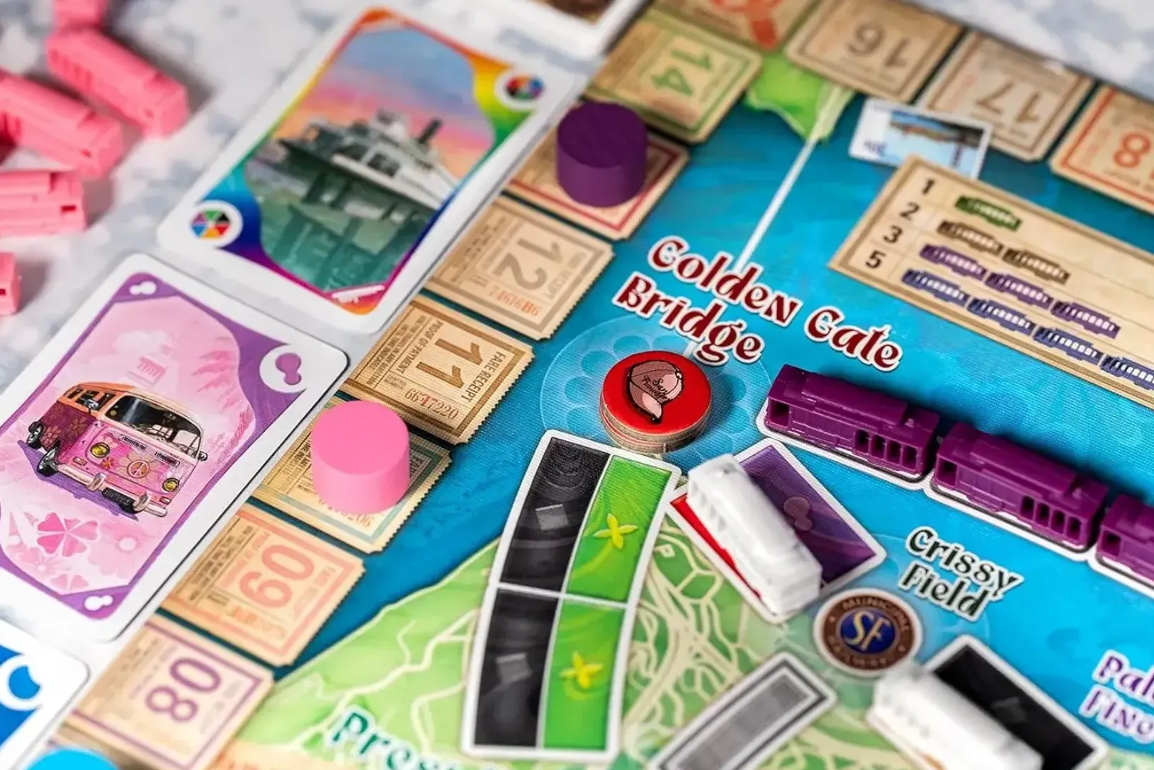 Настільна гра "Ticket to Ride: San Francisco" - Зображення 3