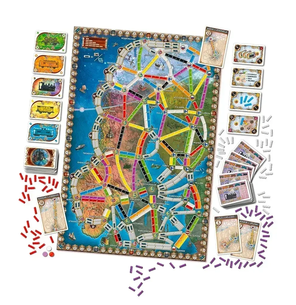 Настільна гра Ticket to Ride: Northern Lights - Зображення 2