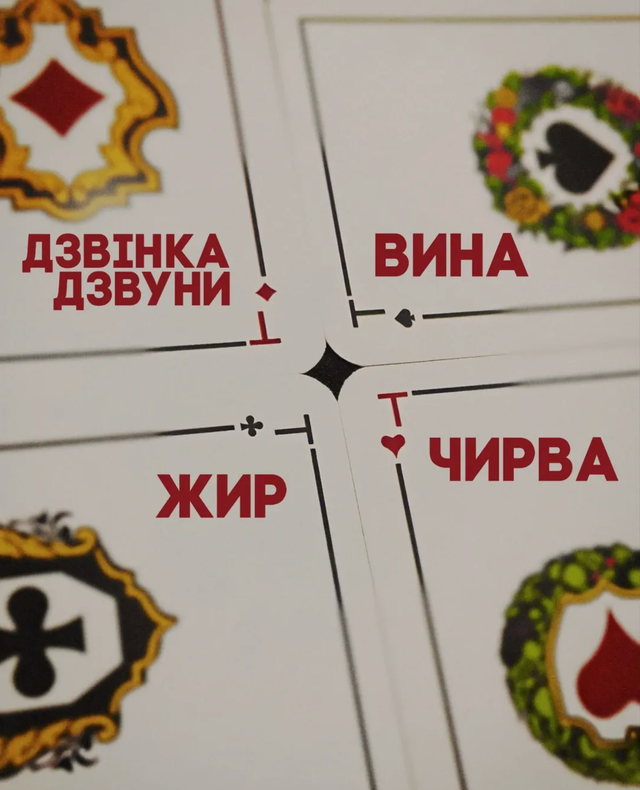Гра "Козацькі карти Нарбута" (52 карти + 2 блазні + Акцизний туз) - Зображення 3
