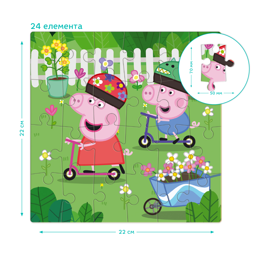 Peppa Pig. Прогулянка на самокатах - Зображення 5