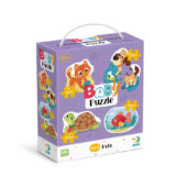 4 в 1 Baby puzzle. Домашні тварини купити