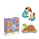 4 в 1 Baby puzzle. Домашні тварини