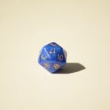 Кубик D20 – Темно-синій