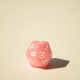 Кубик D20 – Рожевий