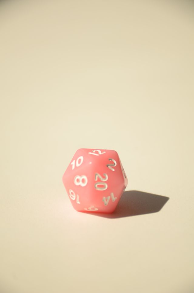 Кубик D20 – Рожевий - Зображення 2